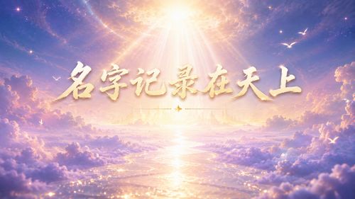 【命定音乐】第220首 -《名字记录在天上》
